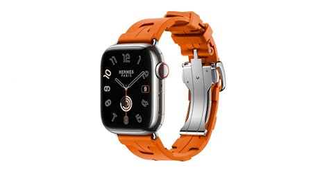 apple hermes rubber strap